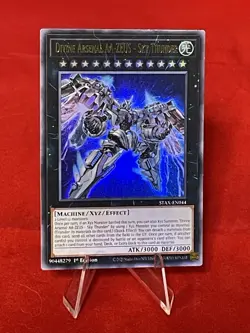 YUGIOH- Divine Arsenal AA-ZEUS - Sky Thunder - STAX-EN044 - Ultra Rare - 1st Ed - Image 4