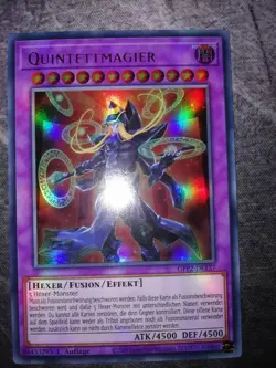 YU GI OH QUINTET MAGIER NM GFP2-DE127 ULTRA RARE 1st Edition tcg Ccg Magician - Image 2