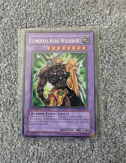 Yugioh Card - Elemental Hero Wildedge Dp03-En010 - 1st Edition - Image 1