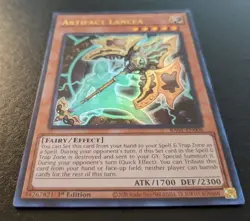 Artifact Lancea RA01-EN006 1st Edition Ultra Rare Rarity Collection Yu-Gi-Oh! - Image 6