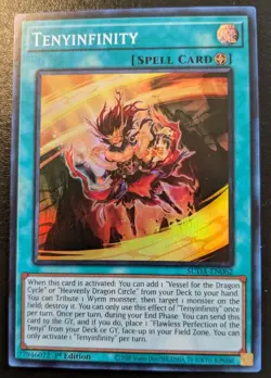 Tenyinfinity SUDA-EN062 1st Edition Super Rare Supreme Darkness Yu-Gi-Oh! TCG - Image 1