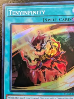 Tenyinfinity SUDA-EN062 1st Edition Super Rare Supreme Darkness Yu-Gi-Oh! TCG - Image 2