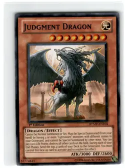 Yu-Gi-Oh! Judgment Dragon Common RYMP-EN104 Moderately Played 1st Edition - Image 1