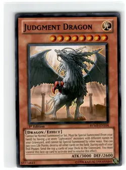 Yu-Gi-Oh! Judgment Dragon Common RYMP-EN104 Moderately Played 1st Edition - Image 3