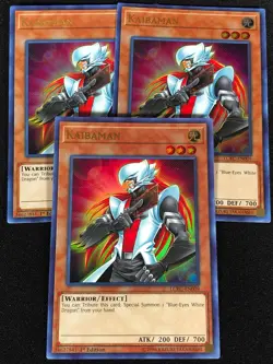 Yugioh Kaibaman LCKC-EN009 1st ULTRA x3 (NM) - Image 2