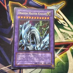 Yugioh! Dragon Master Knight UE02-EN001 Ultra Rare Limited Edition VLP/NM - Image 5