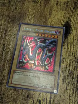 Yugioh Serpent Night Dragon MRL-103 Unlimited Secret Rare MP - Image 2