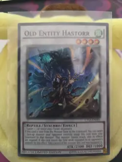 YuGiOh Old Entity Hastorr CT12-005 Super Rare 1st ED NM - Image 1
