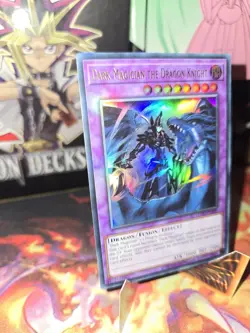 Yugioh! Dark Magician the Dragon Knight LEDD-ENA00 Ultra Rare 1st Ed NM - Image 3