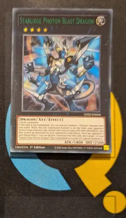 LDS2-EN054 Starliege Photon Blast Dragon Green Ultra Rare 1st Edition YuGiOh - Image 2