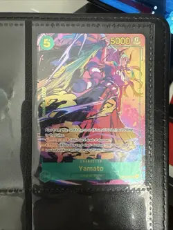 Yamato One Piece TCG OP01-121 AA Alternative Art Secret Rare Card - Image 2