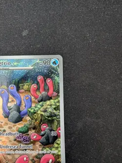 PokÃ©mon TCG Wugtrio Holo Full Art Card Paldean Fates SV 224/091 NM Condition - Image 3