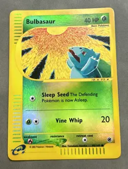 Pokemon Card - Bulbasaur 95/165 - Expedition Base Set - Reverse Holo - Image 1