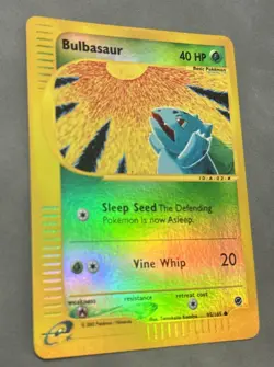 Pokemon Card - Bulbasaur 95/165 - Expedition Base Set - Reverse Holo - Image 3