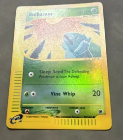 Pokemon Card - Bulbasaur 95/165 - Expedition Base Set - Reverse Holo - Image 4