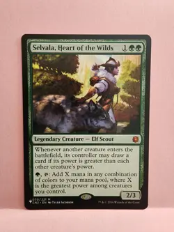 MTG Selvala, Heart of the Wilds LIST Mythic Normal #CN2-70 - Image 1