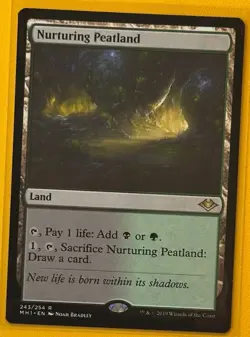 MTG ~ Nurturing Peatland ~ Modern Horizons ~ Near Mint - Image 1