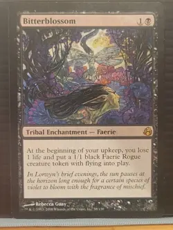 mtg BITTERBLOSSOM NM Morningtide 58/150 -Argo- - Image 1