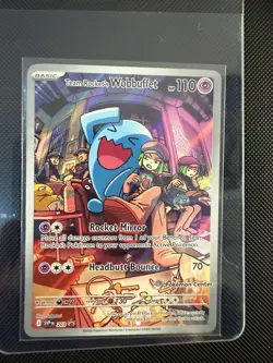 Team Rocket's Wobbuffet 203 Sv: Destined Rivals ETB Promo - Pokemon Tcg - Image 1