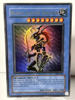 Yugioh! Black Luster Soldier SYE-024 Ultra Rare Unlimited LP - Image 1