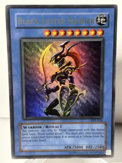 Yugioh! Black Luster Soldier SYE-024 Ultra Rare Unlimited LP - Image 7