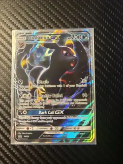 PokÃ©mon Umbreon GX TCG Sun & Moon SM36 Promo Card Regular Sized - Image 1