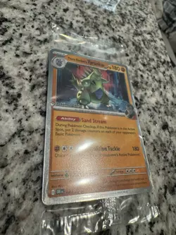 Team Rocket's Tyranitar (Pokemon Center Exclusive) 096/182 - Sealed - Image 2