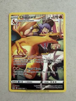 Charizard Lost Origin Trainer Gallery Ultra Rare TG03/TG30 Pokemon TCG Card - NM - Image 1