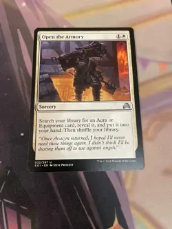 MTG - OPEN THE ARMORY - UNCOMMON - NM - SOI - Image 1