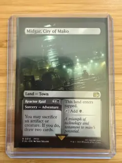 Midgar, City of Mako - Regular, Non-Foil - R 0286 - MTG - Final Fantasy - Image 1