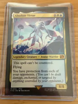 Absolute Virtue 212 MTG Final Fantasy Mythic NM  - Magic TCG (FFXI) - Image 1