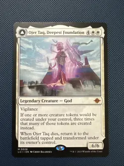 MTG Ojer Taq, Deepest Foundation - The Lost Caverns of Ixalan (LCI) NM - Image 1