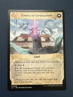 MTG Ojer Taq, Deepest Foundation - The Lost Caverns of Ixalan (LCI) NM - Image 2