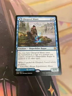 MTG - GLASSPOOL MIMIC - RARE - ZNR - NM - Image 1