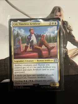 Cid, Timeless Artificer (0412) Final Fantasy Magic The Gathering MTG Regular - Image 1