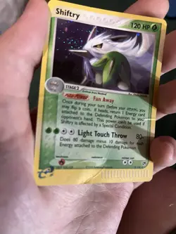 Rare Pokemon 2003 EX Sandstorm Shiftry #12  Holo - Image 10