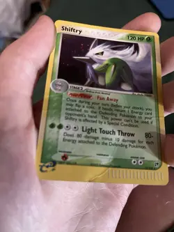 Rare Pokemon 2003 EX Sandstorm Shiftry #12  Holo - Image 11