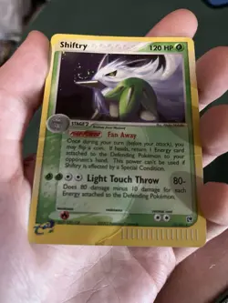 Rare Pokemon 2003 EX Sandstorm Shiftry #12  Holo - Image 3