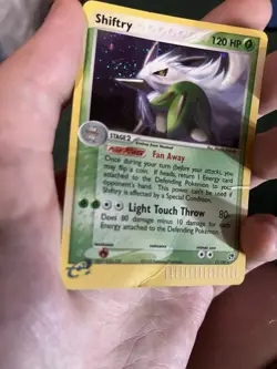 Rare Pokemon 2003 EX Sandstorm Shiftry #12  Holo - Image 9