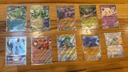 10 pokemon cards lot gx ex v vstar vmax - Image 12