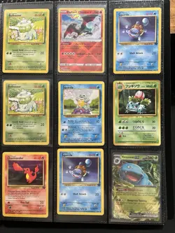 Huge Binder Pokemon Card Collection Lot Vintage Holos Wotc Base Set Full Arts - Image 11