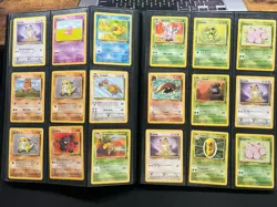 Huge Binder Pokemon Card Collection Lot Vintage Holos Wotc Base Set Full Arts - Image 14