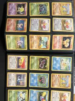 Huge Binder Pokemon Card Collection Lot Vintage Holos Wotc Base Set Full Arts - Image 15
