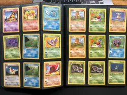 Huge Binder Pokemon Card Collection Lot Vintage Holos Wotc Base Set Full Arts - Image 16
