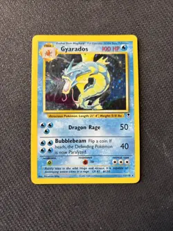 Gyarados 12/110 Legendary Collection Holo Rare Pokemon Card - LP - Image 1