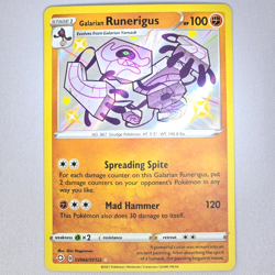 Galarian Runerigus SV066/SV122 Shining Fates Shiny Vault Holo Pokemon Card NM - Image 3