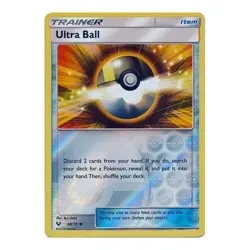Ultra Ball 68/73 Reverse Holo Shining Legends Pokemon Card NM - Image 1