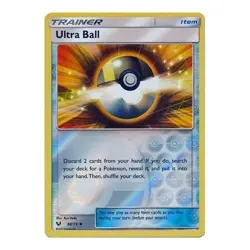 Ultra Ball 68/73 Reverse Holo Shining Legends Pokemon Card NM - Image 2