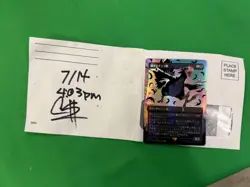 MINT Borderless Black Chocobo #551 Japanese Foil – Final Fantasy x Magic Card - Image 6