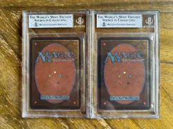 MTG Alpha 2 Card Lot, Fear BGS 7.5, Drain Life BGS 6.5 - Image 4